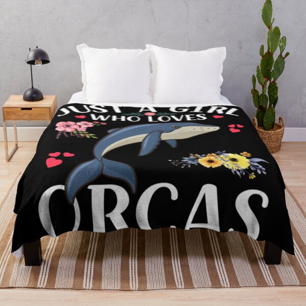 Item preview, Just A Girl Who Loves Orcas designed and sold by GarciaSharkey.
