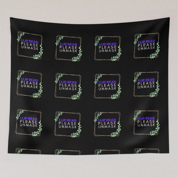 Item preview, I Lip read please unmask  designed and sold by MinimalTag.