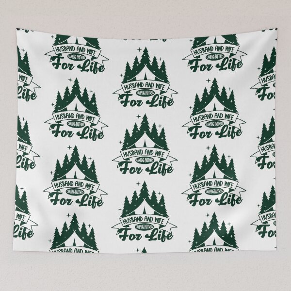 Item preview, Husband And Wife Camping Partners For Life designed and sold by Phorase.