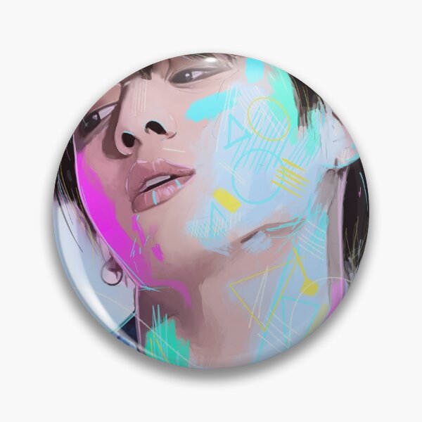 Item preview, Colorful painting of Jungkook of BTS  designed and sold by pzykie.