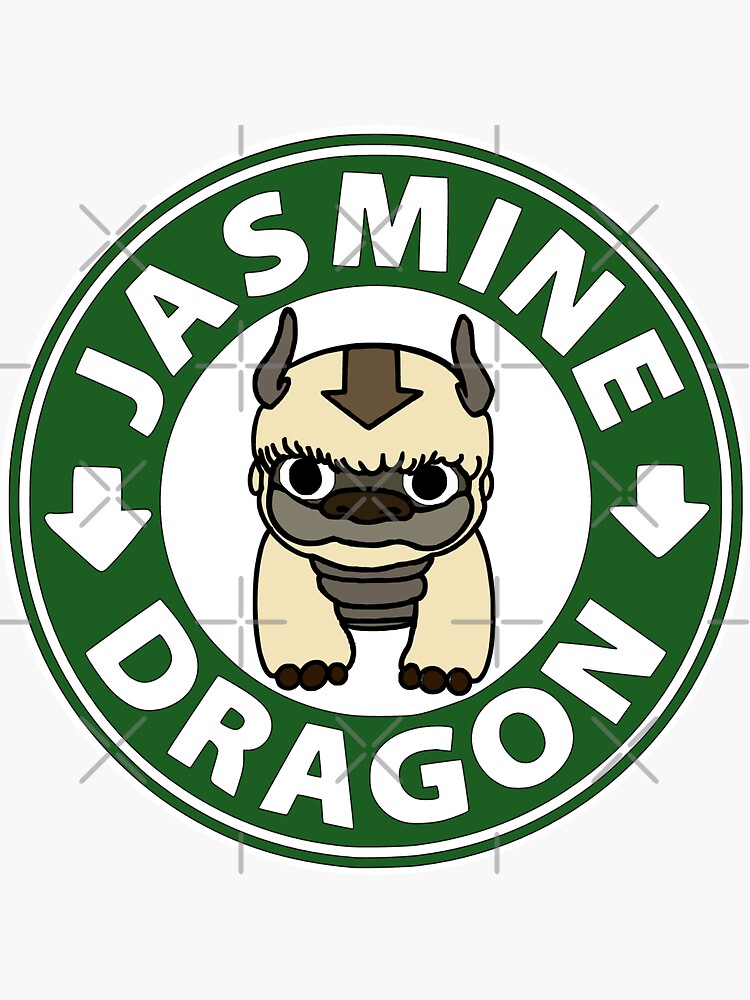 "Jasmine Dragon Logo" Sticker for Sale by Abarnes17 Redbubble