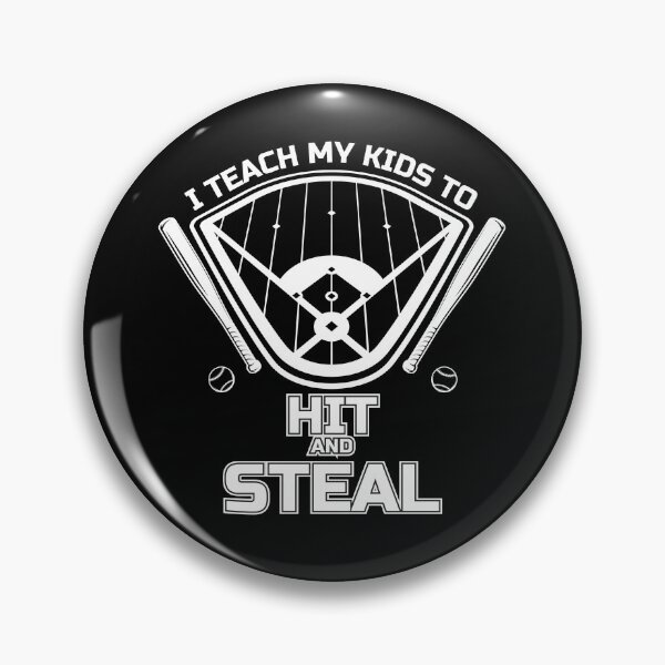 Item preview, I teach my kids to hit and steal, baseball game designed and sold by Masmalinncheek.