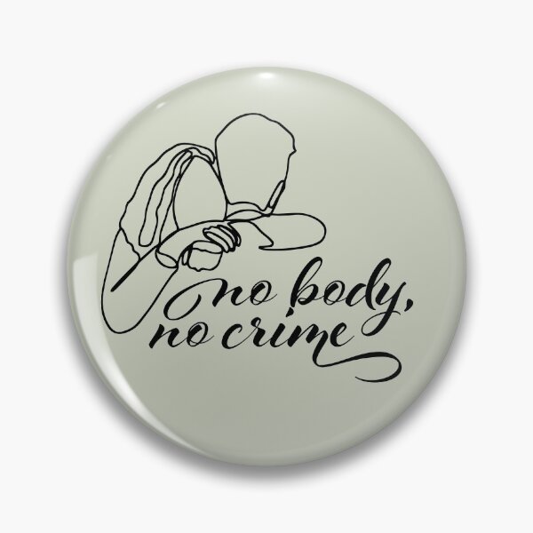 Item preview, No Body, No Crime designed and sold by Wolka.