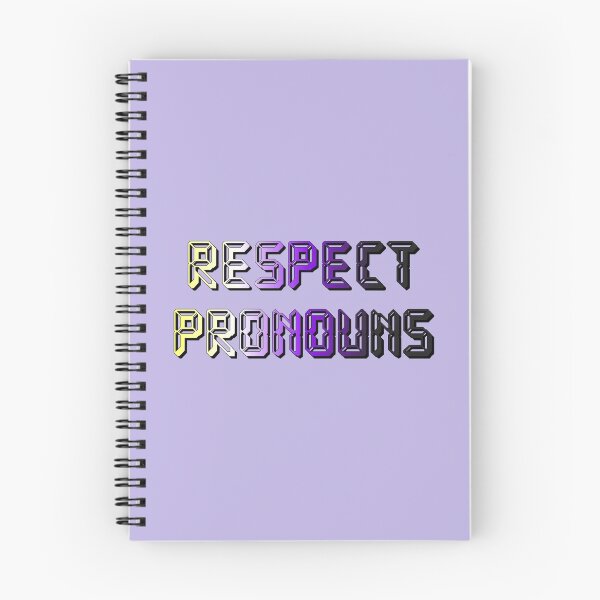 Item preview, Respect Pronouns - Nonbinary Pride designed and sold by WavyGrayvy.