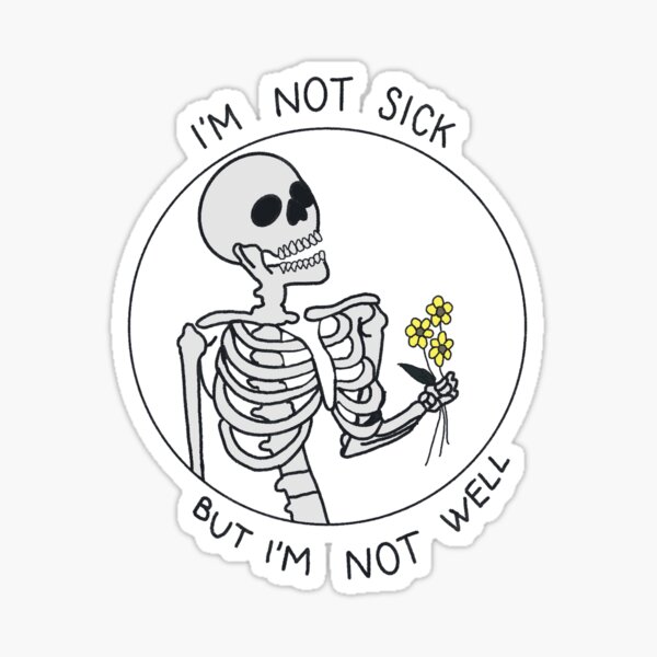 Smothered in Hugs Skeletons | Sticker