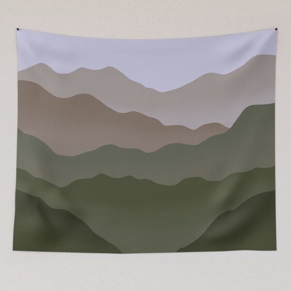 Item preview, Misty Mountains - Rainy Day designed and sold by LissaBee3.