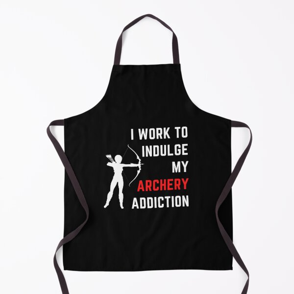 Item preview, I Work To Indulge My Archery Addiction designed and sold by Crafty-Mornings.