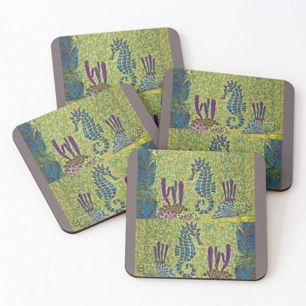 Seadragon Coasters (Set of 4)
