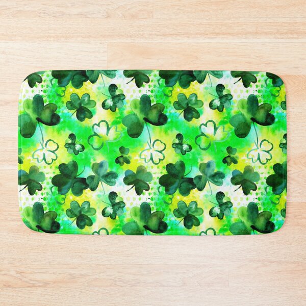 Item preview, Shamrock Green Clover Irish Ireland Saint Patricks Day St Luck Lucky March Holiday designed and sold by Spaceshipsells.