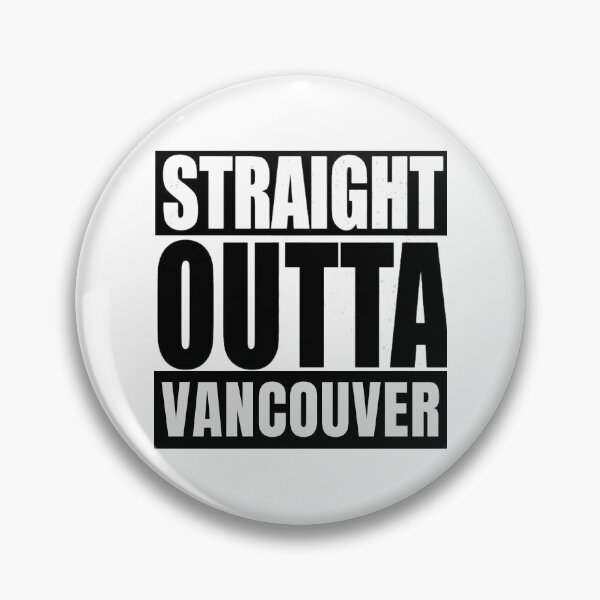 Aperçu de l'œuvre Tout droit Outta Vancouver BC créée et vendue par MillenaryShop.
