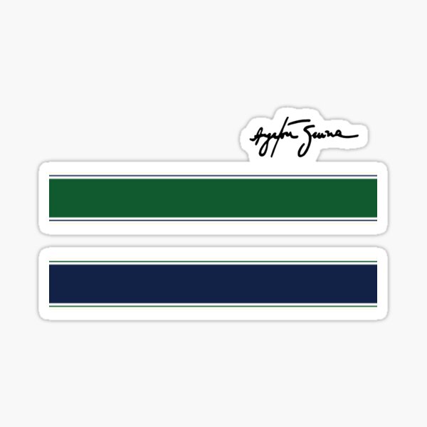 Rayures Senna Sticker