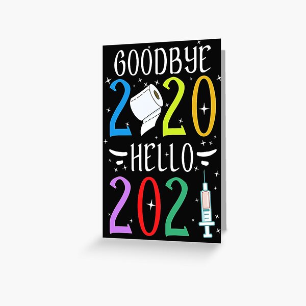 Item preview, Goodbye 2020 Hello 2021 Funny Happy New Year Gift designed and sold by AlexRowlandAR.