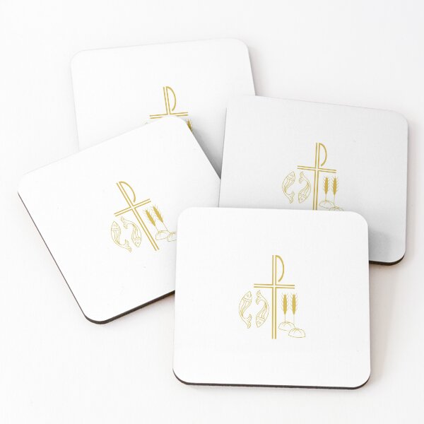 Item preview, Chi Rho, Wheat, Bread and Fish designed and sold by stickercircle.