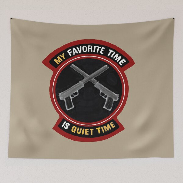 Item preview, QUIET TIME designed and sold by THE AMERICAN TEEVANGELIST.