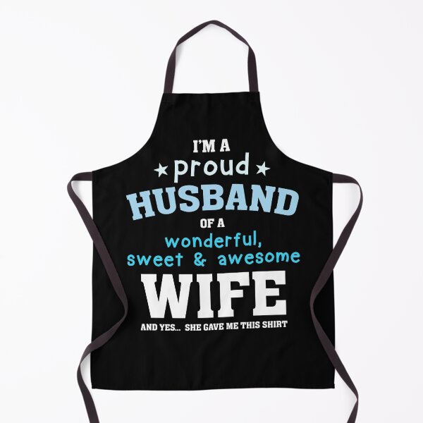 Item preview, Proud husband wonderful and sweet wife designed and sold by teesakura90.