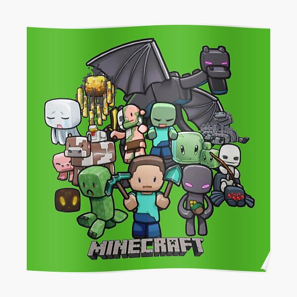 Minecraft Mod Posters Redbubble