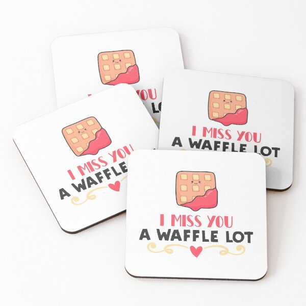 Item preview, I Miss You A Waffle Lot  designed and sold by Phorase.