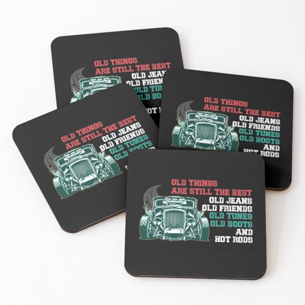 Item preview, OLD THINGS ARE STILL THE BEST HOT ROD designed and sold by JezabelDesch.