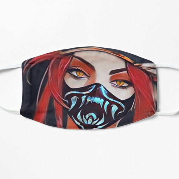 KDA Akali Mascarilla plana