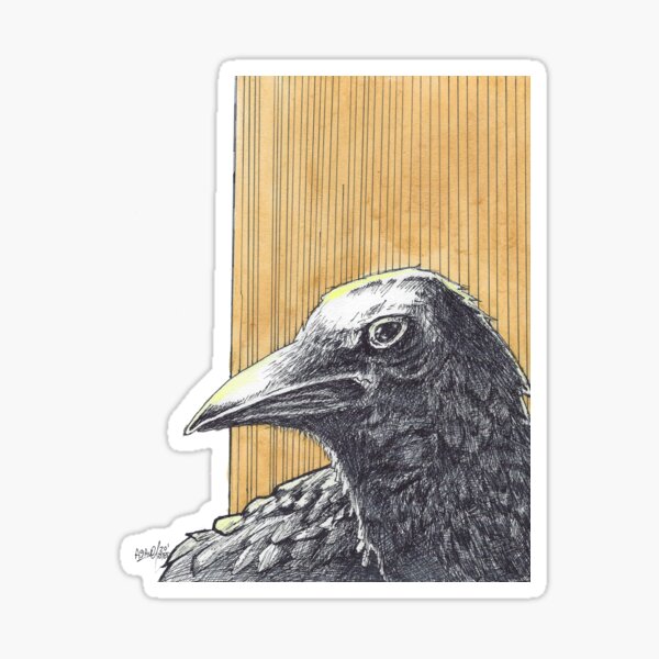 Item preview, the crow designed and sold by Agavearte.
