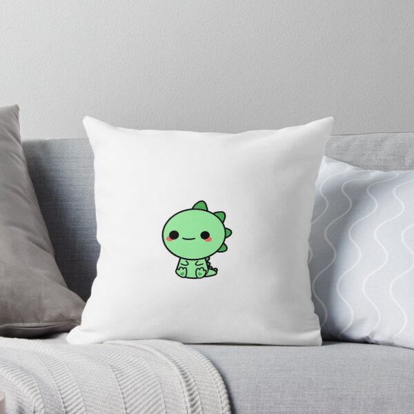 Item preview, cute green dinosaur designed and sold by Meri Kessler.