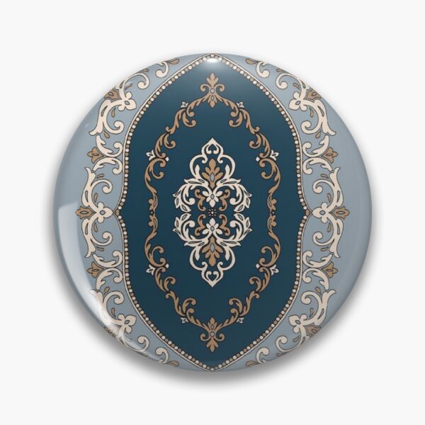 Item preview, Beautiful Victorian blue pattern designed and sold by astrunb5.