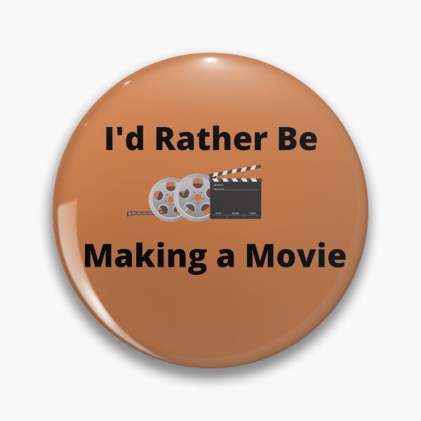 Item preview, I'd Rather Be Making a Movie designed and sold by Asymptotic.