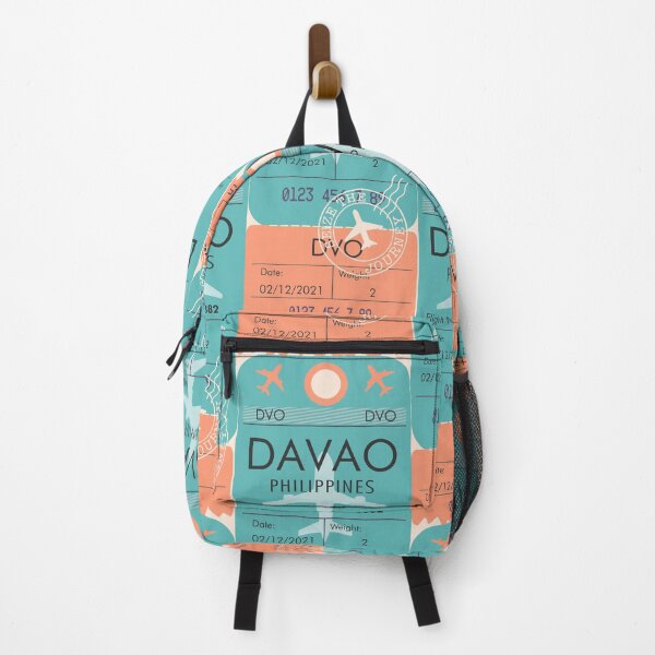 Item preview, DAVAO PHILIPPINES RETRO PLANE TICKET FILIPINO AMERICAN designed and sold by aydapadi.