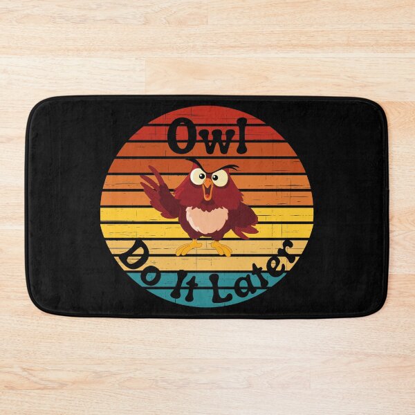 Item preview, Owl Do It Later designed and sold by StephenMollie.