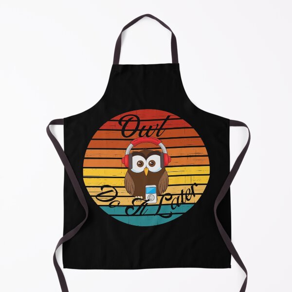 Item preview, Owl Do It Later designed and sold by StephenMollie.