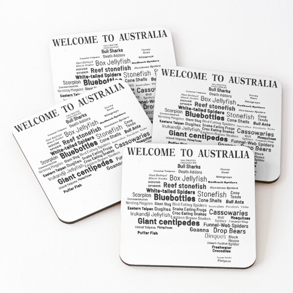 Item preview, Welcome to Australia designed and sold by Square Dancing Gifts & Merchandise.