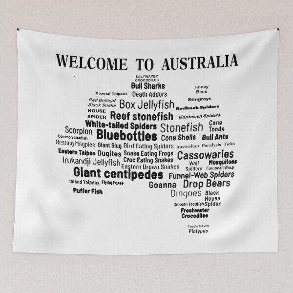 Item preview, Welcome to Australia designed and sold by Square Dancing Gifts & Merchandise.