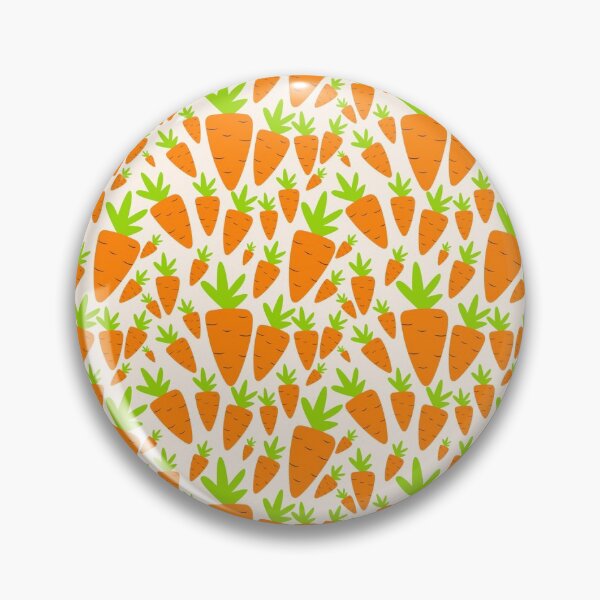 Item preview, Cute Carrot Pattern Veganuary designed and sold by Spaceshipsells.
