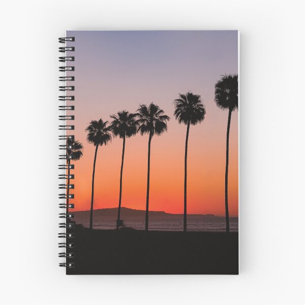 Item preview, Silhouette Palm Trees Beach Sunset designed and sold by henrymencia.