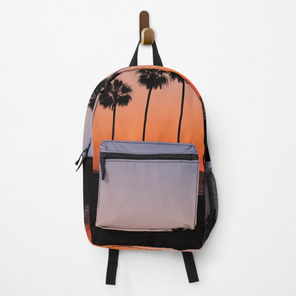 Item preview, Silhouette Palm Trees Beach Sunset designed and sold by henrymencia.