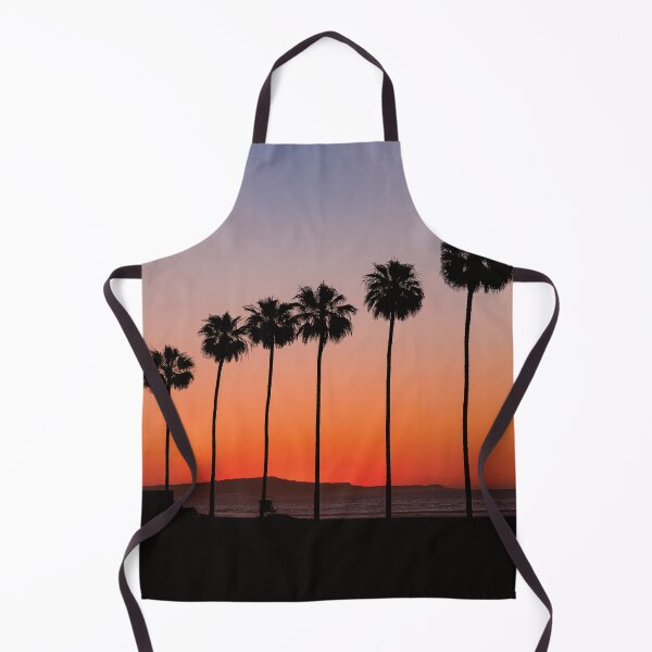 Item preview, Silhouette Palm Trees Beach Sunset designed and sold by henrymencia.