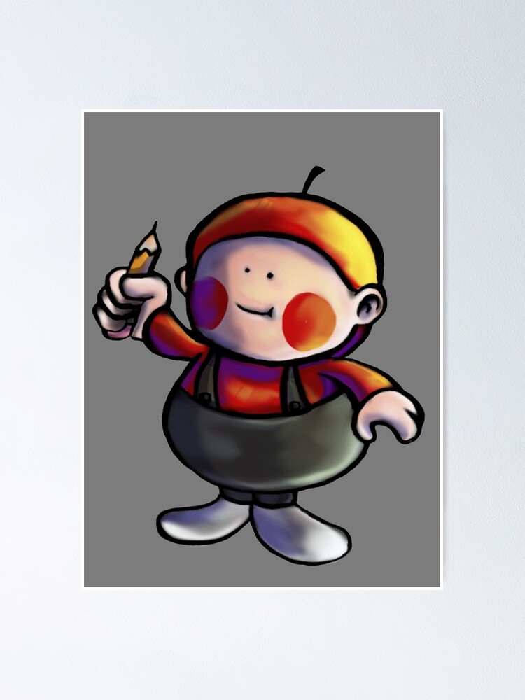 "Apple Kid Earthbound" Poster for Sale by SaradaBoru Redbubble
