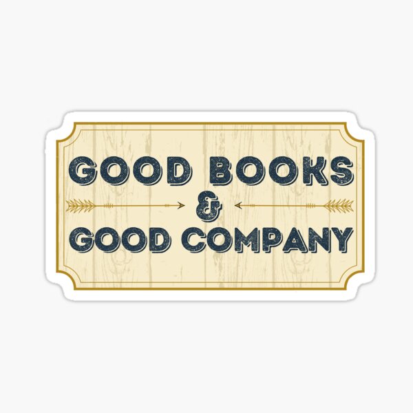 Item preview, Good Books & Good Company designed and sold by beautynherbooks.