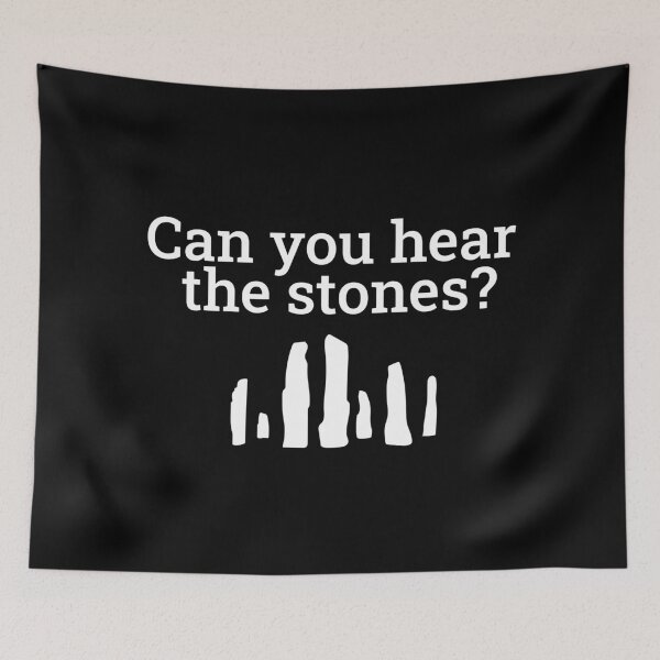 Item preview, Can You Hear The Stones? (White) designed and sold by FilipeFerreira.