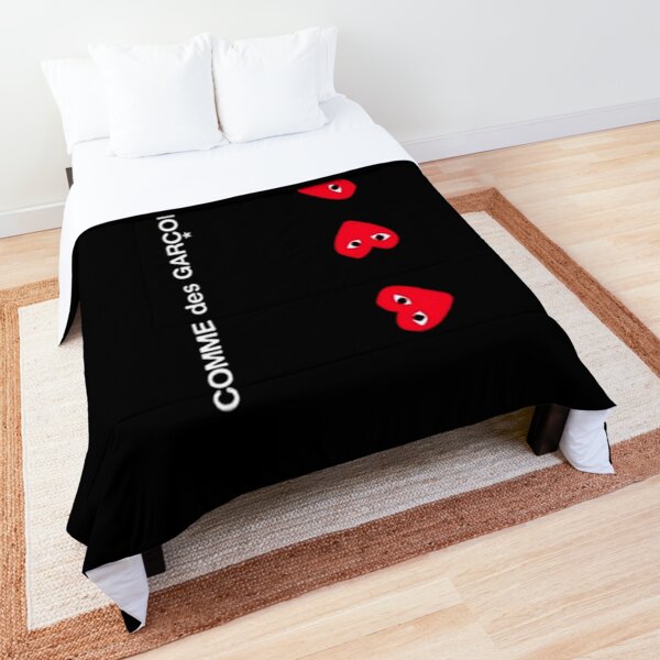 cdg garcon2, comme, des, garcons, play, comme des garcons play, comme des garcons, m0ncler, heart, valentine, trendy, new york city, paris, case Case & Skin Comforter