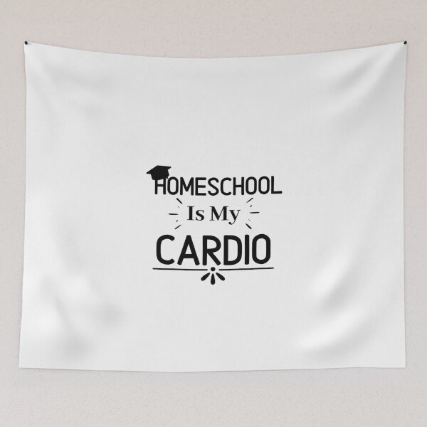 Item preview, Homeschool is my cardio designed and sold by inspiredtees24.