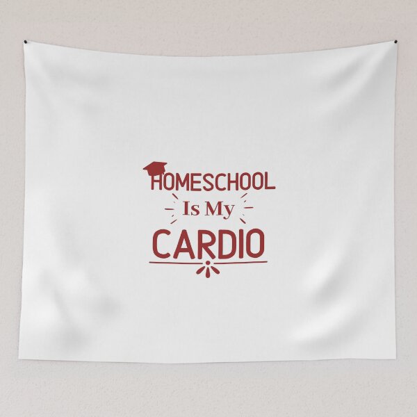 Item preview,  Homeschool is my cardio designed and sold by inspiredtees24.