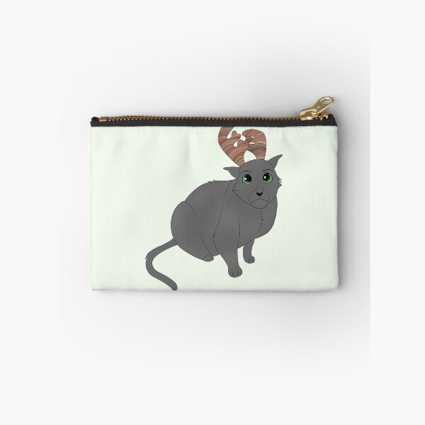 Item preview, Cartoony Cat with Antlers Illustration designed and sold by pawtraitdreams.