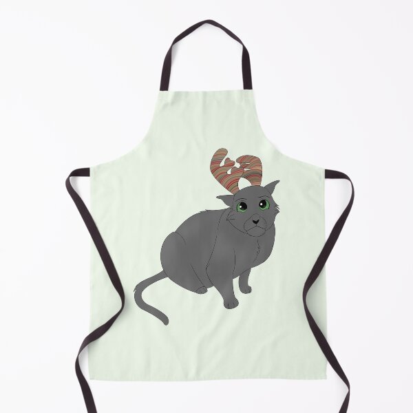 Item preview, Cartoony Cat with Antlers Illustration designed and sold by pawtraitdreams.