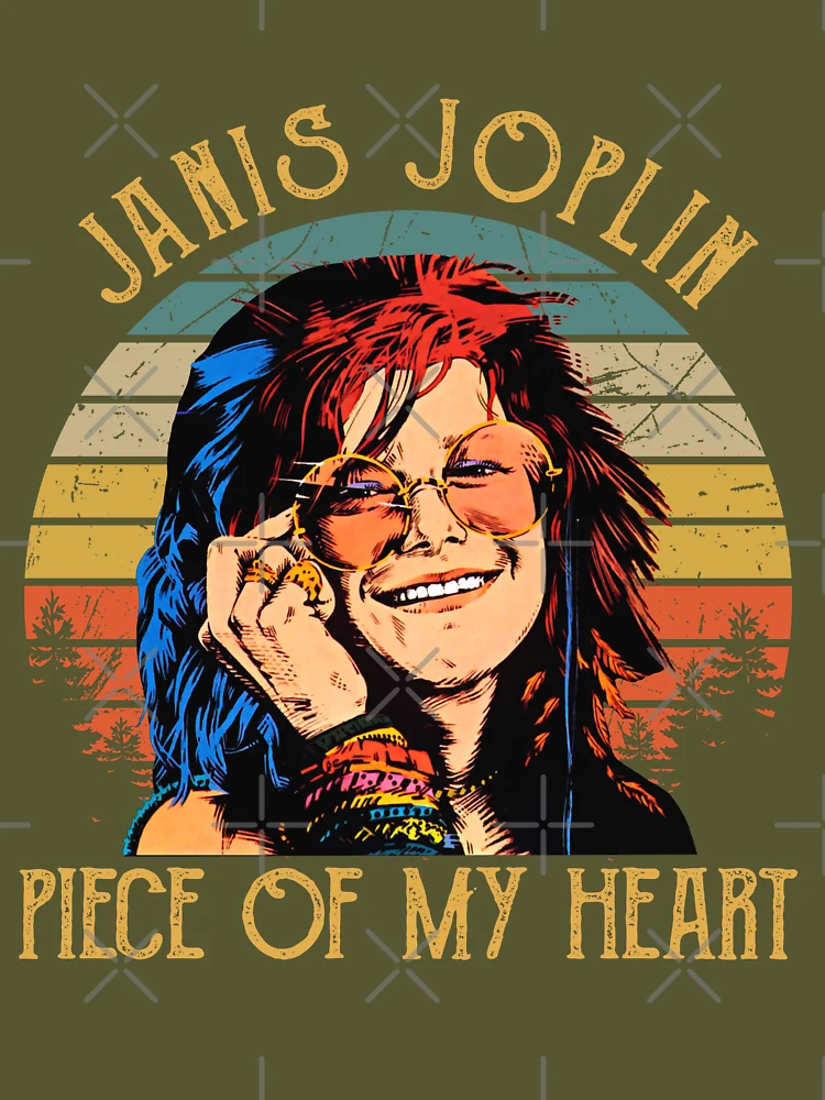 Janis Joplin Piece Of My Heart Vintage Sunset Gift