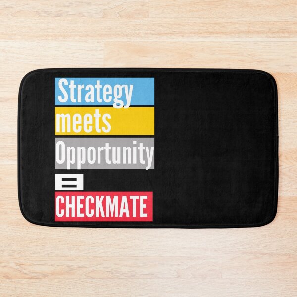 Item preview, Strategy meets Opportunity (Chess) designed and sold by Oreo2020 Creations.