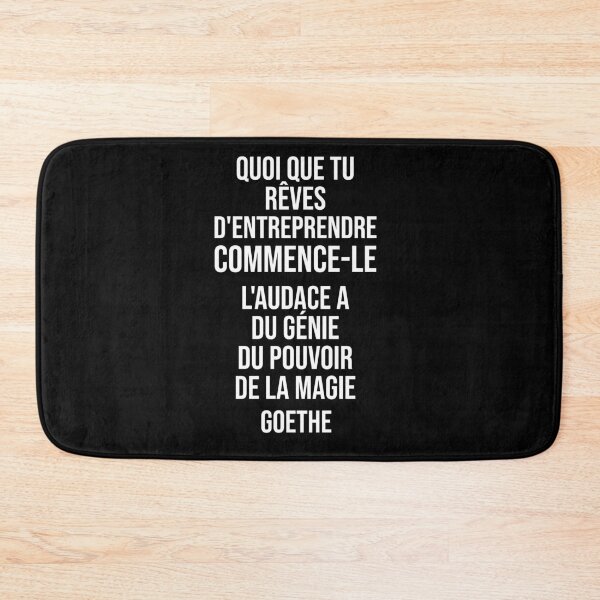 Item preview, undertake - Goethe quote designed and sold by Philippe Derungs.
