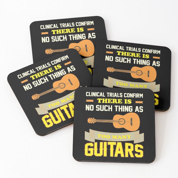 Item preview, Clinical Trials Confirm There Is No Such Thing As Too Many Guitars designed and sold by dhajr.