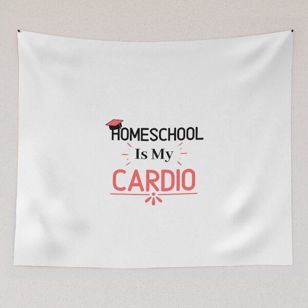 Item preview, Homeschool is my cardio designed and sold by inspiredtees24.