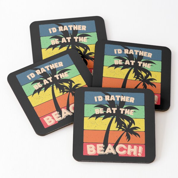 Item preview, I'd Rather Be At The Beach  designed and sold by JustSayingGifts.